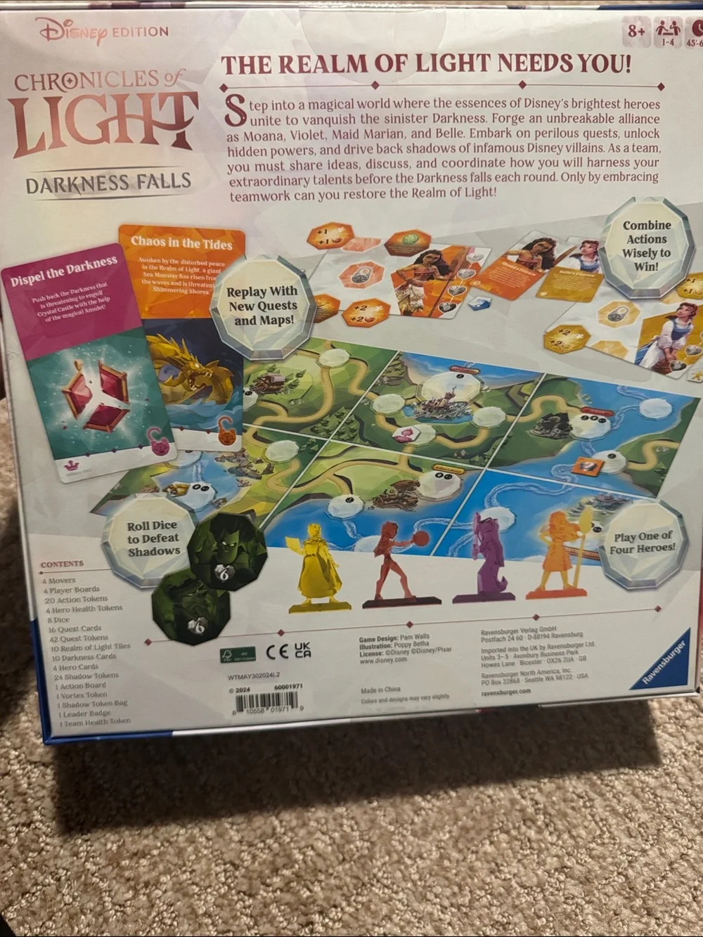 Disney Chronicles of Light- Darkness Falls Game New in Box